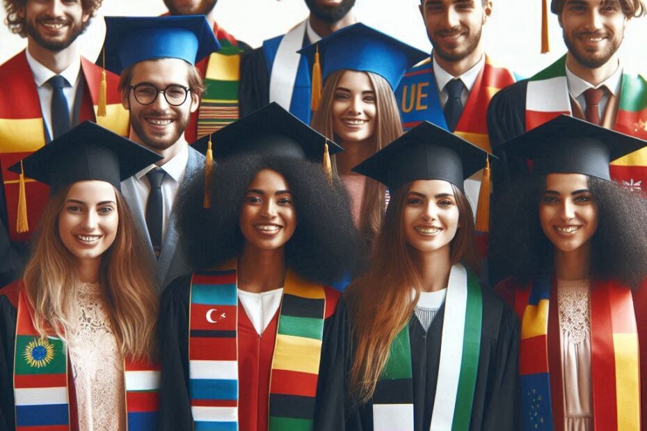 couleurs des toges universitaires a travers le monde